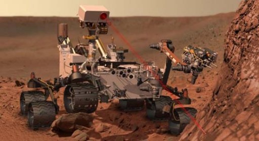 curiosity planina mars